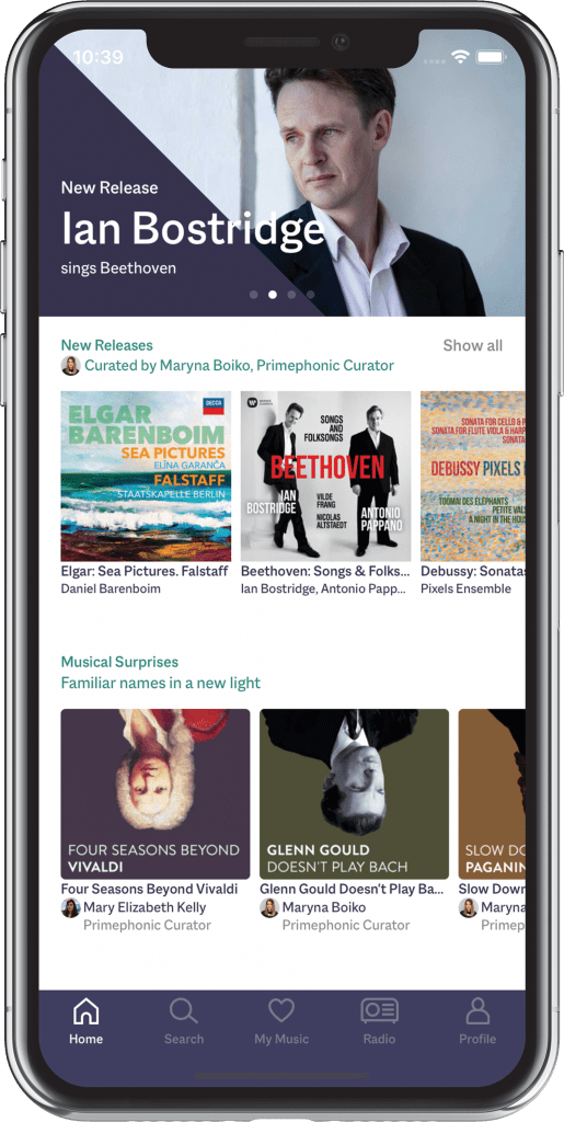 Klassieke muziek streamen met Primephonic app - Primephonic kosten - streamingdienst klassieke muziek