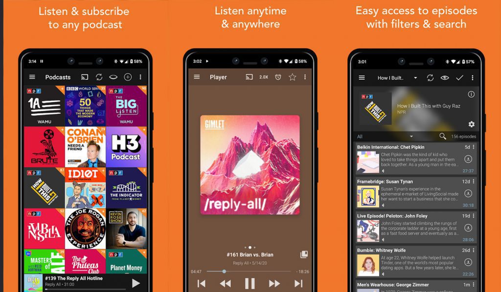 Podcast Addict - Podcast app - Podcast software - Podcast platform - Podcast luisteren Podcast Addict - Podcast app - Podcast software - Podcast platform - Podcast luisteren