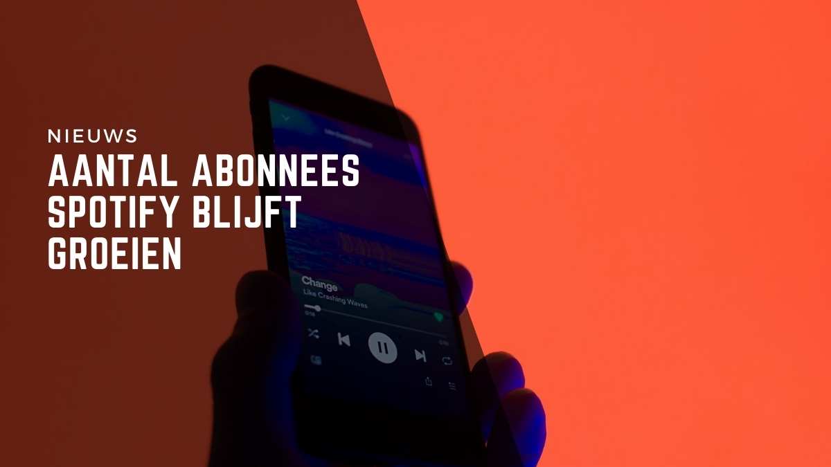 Aantal abonnees Spotify blijft groeien