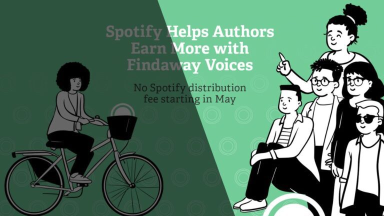 Spotify Findaway Voices schrapt distributiekosten luisterboeken streamingplatform