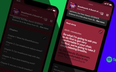 Spotify introduceert transcripties voor podcasts