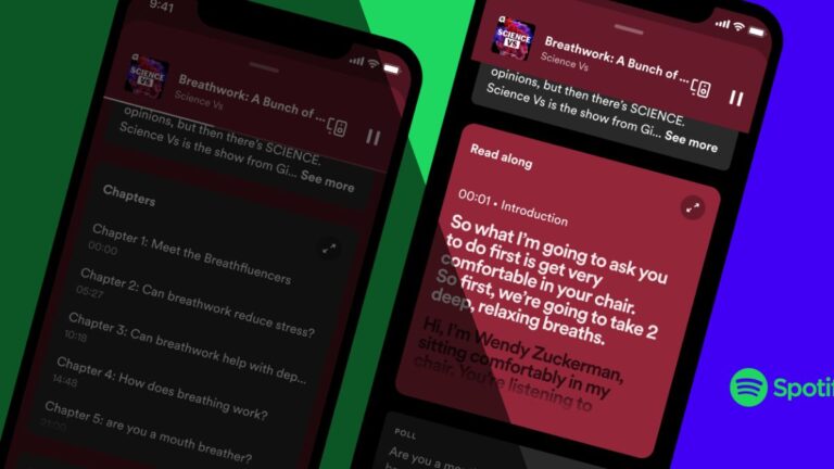 Spotify introduceert transcripties voor podcasts